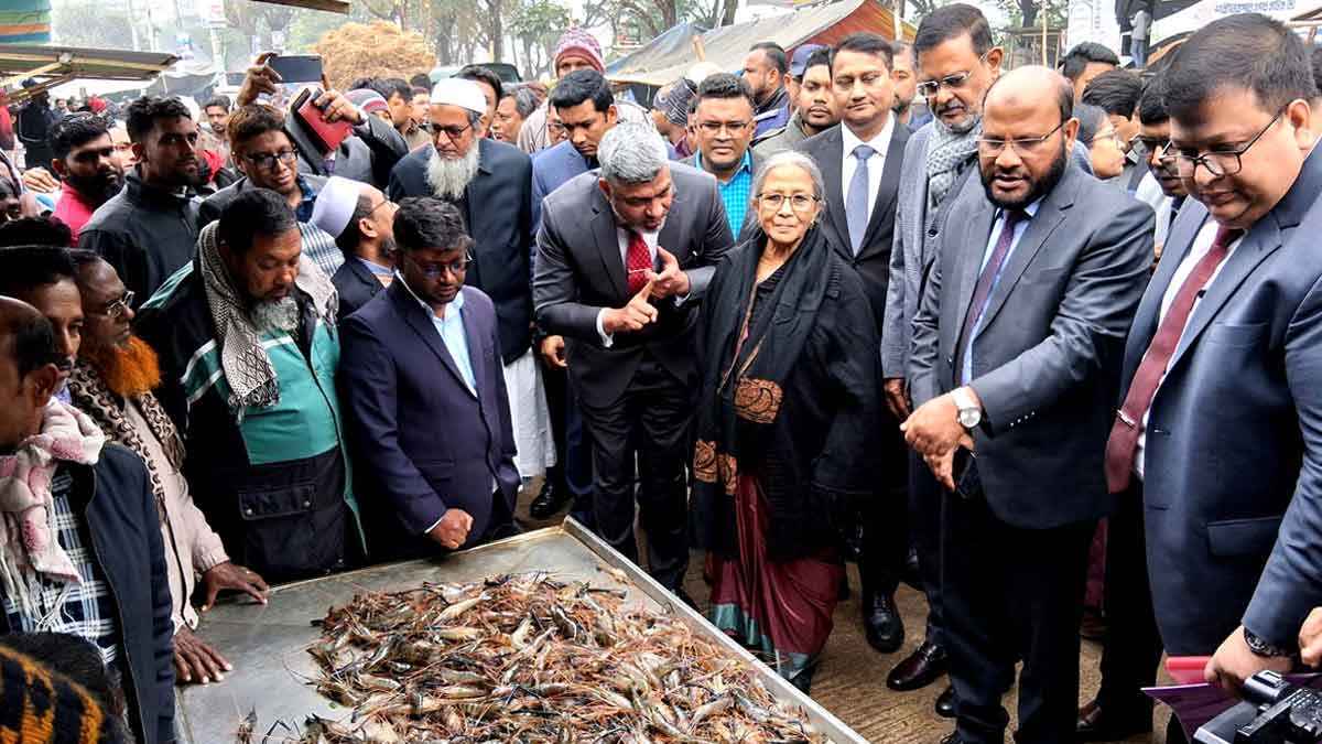 স্বাস্থ্যসম্মত পরিবেশ নিশ্চিত করে মৎস্যখাতের উন্নয়ন করতে হবে: ফরিদা