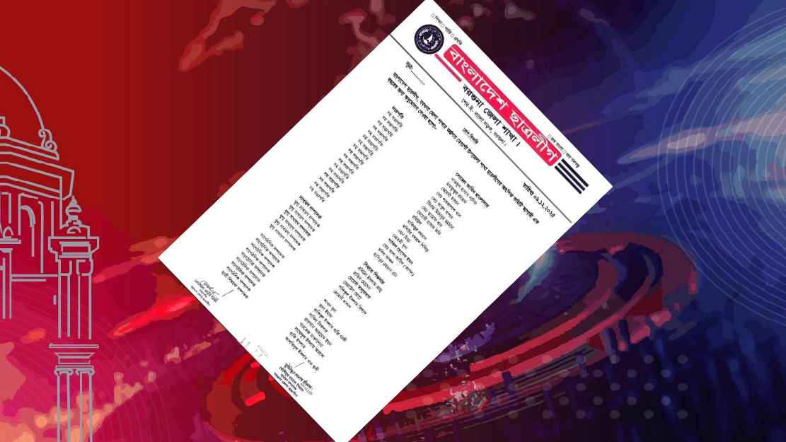 মধ্যরাতে নিষিদ্ধ ঘোষিত ছাত্রলীগের কমিটি ঘোষণা