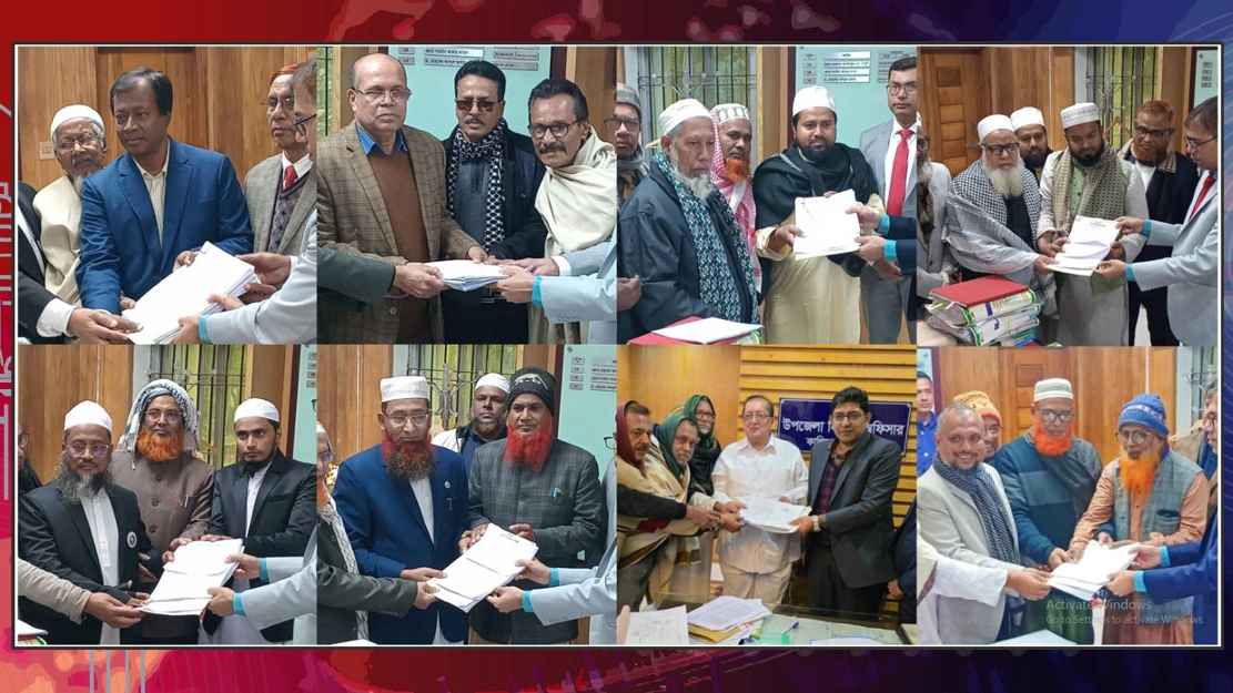 নড়াইলের ২টি আসনে ২৪ প্রার্থীর মনোনয়নপত্র জমা