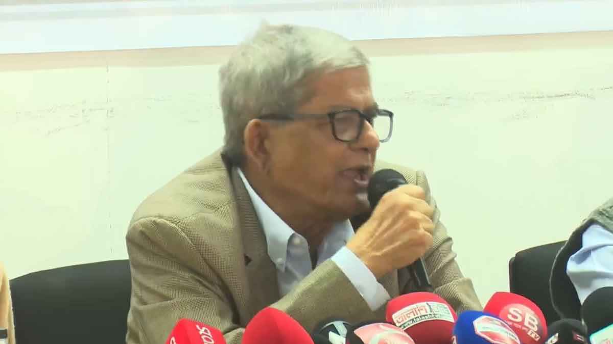 মতপার্থক্যের কারণে জুলাইয়ের স্বপ্ন যেন ব্যর্থ না হয়: মির্জা ফখরুল