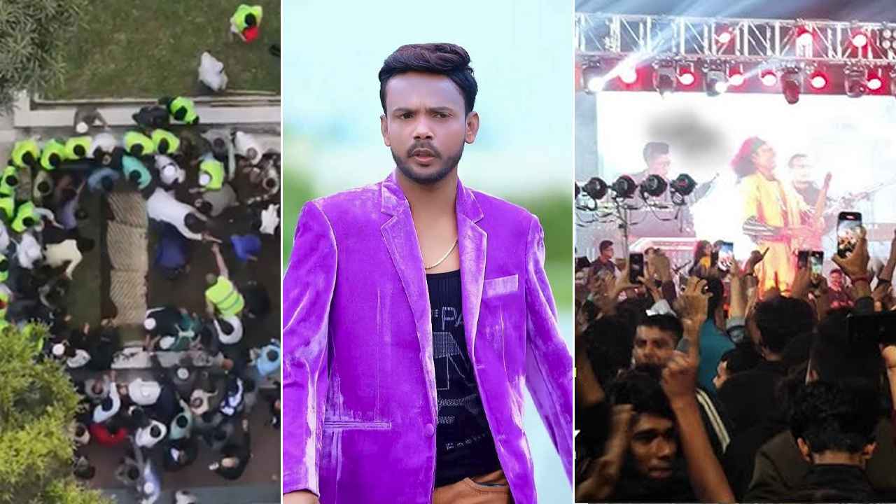 হাদির কবর থেকে ১০০ ফুট দূরে ছাত্রদলের কনসার্ট, যা বললেন হিরো আলম