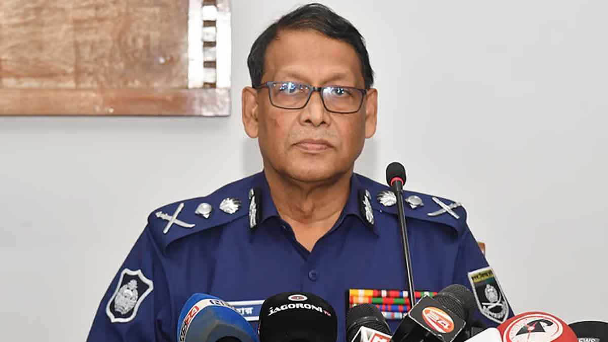 ২৪ ঘণ্টার মধ্যে আইজিপিকে অপসারণে আইনি নোটিশ