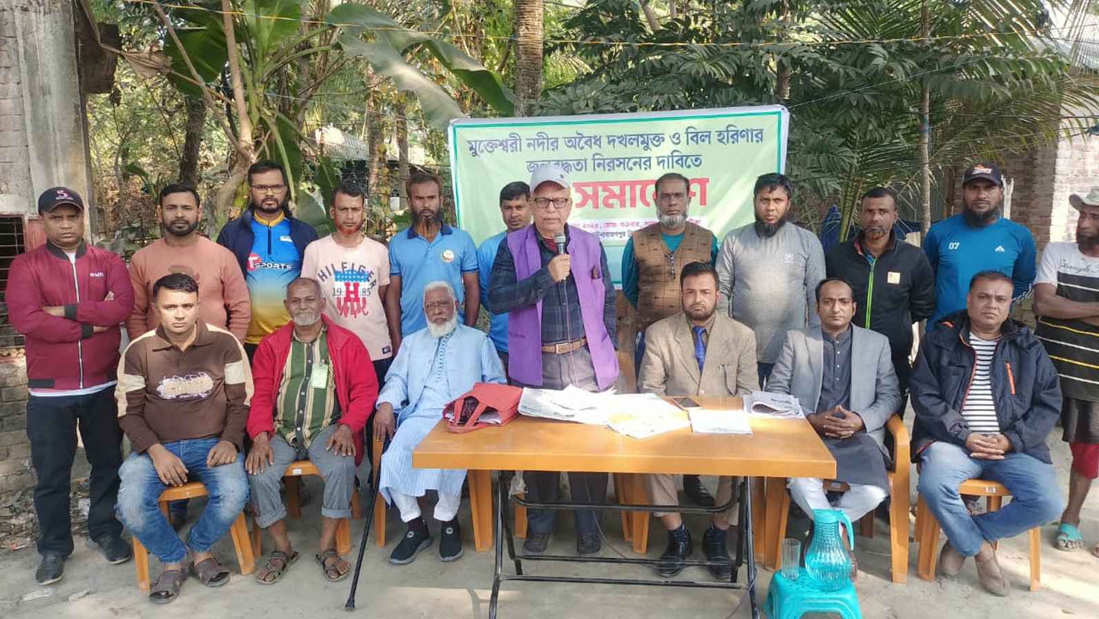 ঝুলে গেছে মুক্তেশ্বরী নদী উচ্ছেদ প্রক্রিয়া, ক্ষুব্ধ হরিণা বিলপাড়বাসী