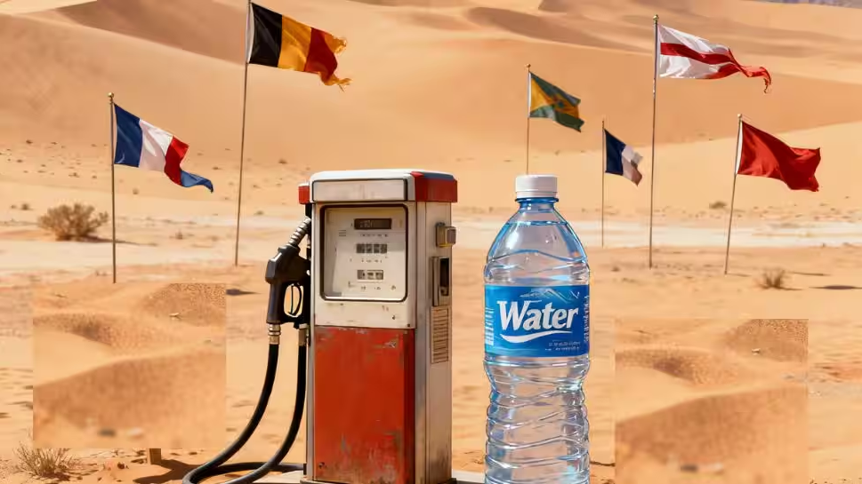 যে দেশে তেলের চেয়েও পানির দাম বেশি