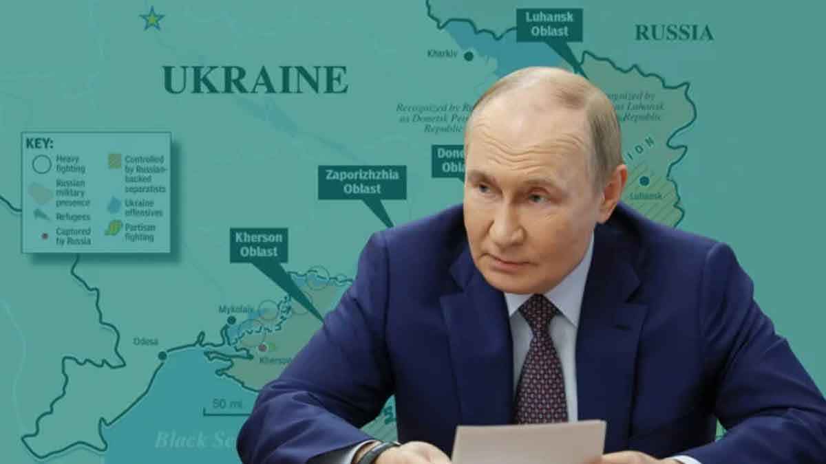 দনবাস থেকে ইউক্রেন না সরলে ওই অঞ্চল দখল করব: পুতিন
