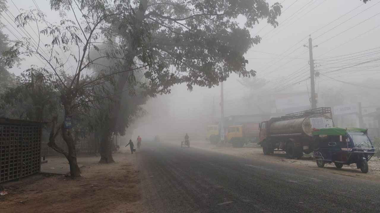 মৃদু শৈত্যপ্রবাহে বিপর্যস্ত চুয়াডাঙ্গার জনজীবন