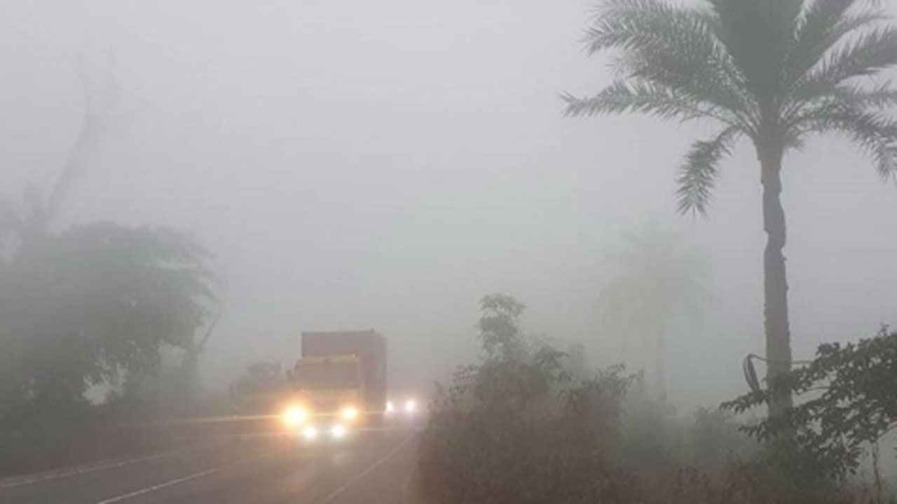 পটুয়াখালীতে ঘন কুয়াশার সঙ্গে বেড়েছে শীতের প্রকোপ 