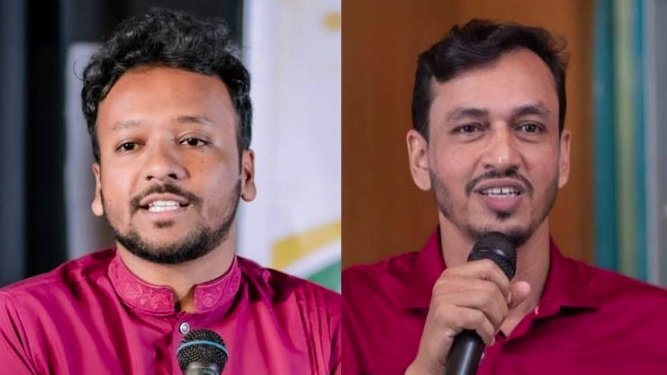 ফেনী জেলা এনসিপির আহ্বায়ক সৈকত, সদস্যসচিব মানিক