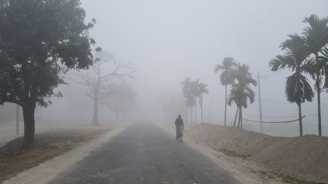 পঞ্চগড়ে টানা চার দিন ধরে সর্বনিম্ন তাপমাত্রা ১০ ডিগ্রির ঘরে