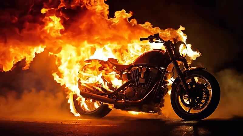 চলন্ত মোটরসাইকেলে হঠাৎ আগুন: জীবন বাঁচাতে ও দুর্ঘটনা এড়াতে যা করবেন