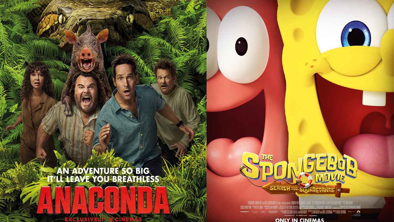 বড়দিনে সিনেপ্লেক্সে ‘অ্যানাকোন্ডা’র আতঙ্ক, অন্যদিকে মজার ‘স্পঞ্জবব’