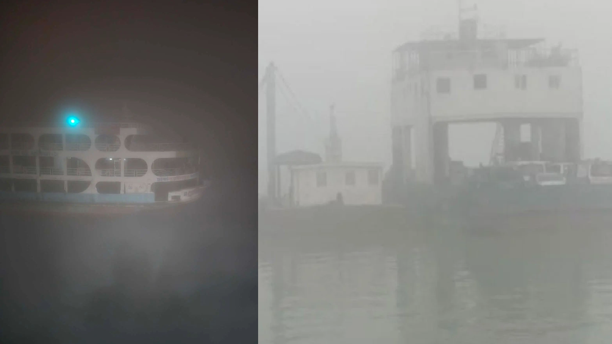 ঘন কুয়াশায় সারাদেশে সব ধরনের নৌযান চলাচল বন্ধ ঘোষণা