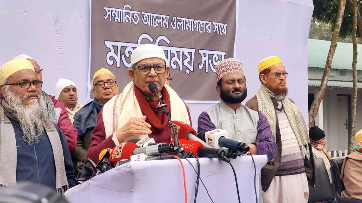 কুরআন-সুন্নাহর বাইরে কোনো আইন হতে দেবে না বিএনপি: ফখরুল