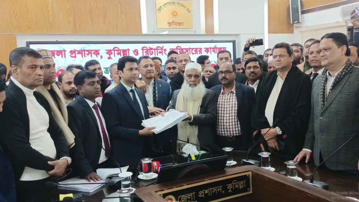 কুমিল্লার ১১টি আসনে ১১৪ প্রার্থীর মনোনয়নপত্র দাখিল