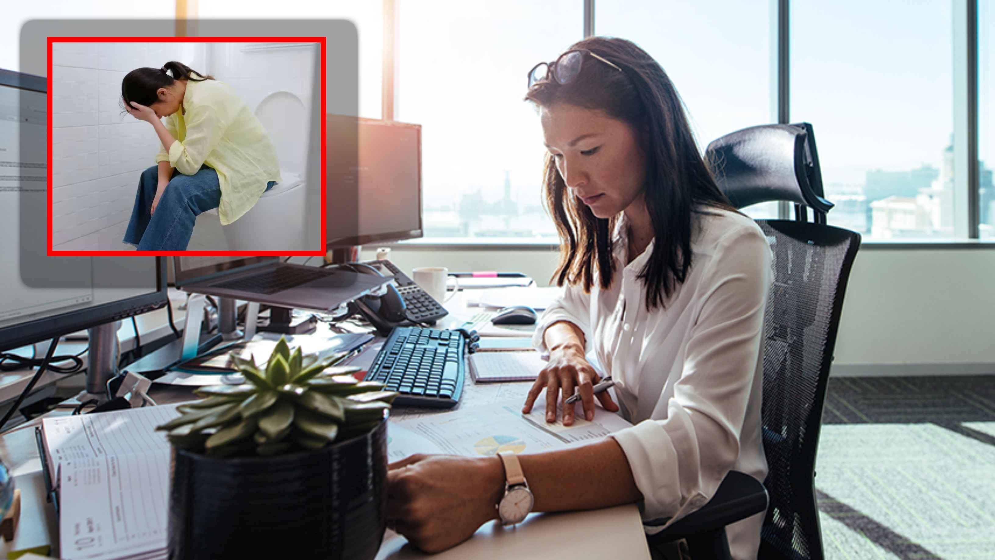 ঘণ্টার পর ঘণ্টা বসে কাজ করার অভ্যাসে বাড়ছে কোষ্ঠকাঠিন্যের সমস্যা