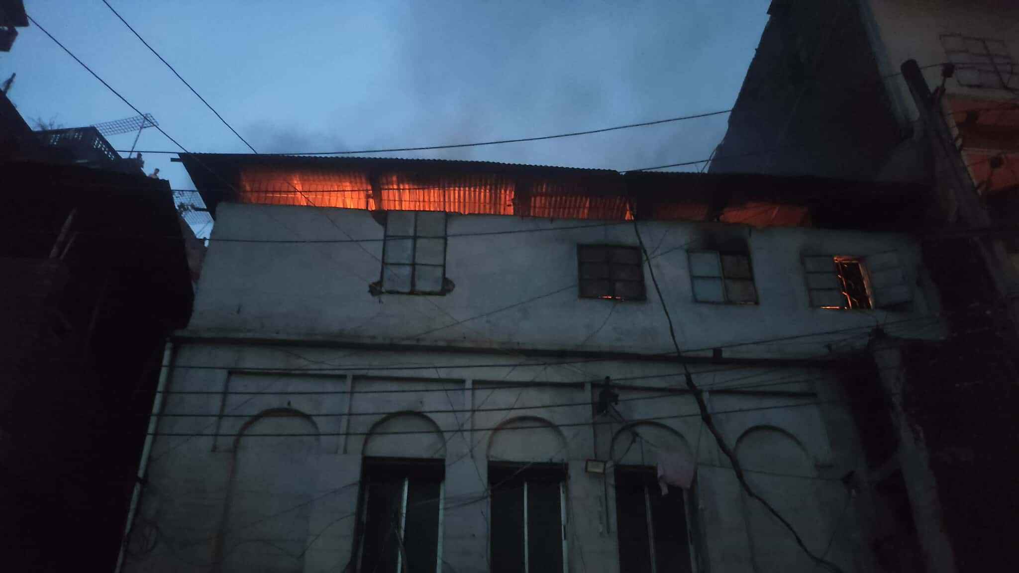 Fire Chokbazar