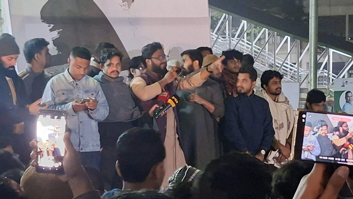 ইনকিলাব মঞ্চের শাহবাগ অবস্থান কর্মসূচিতে একাত্মতা পোষণ ছাত্রশক্তির