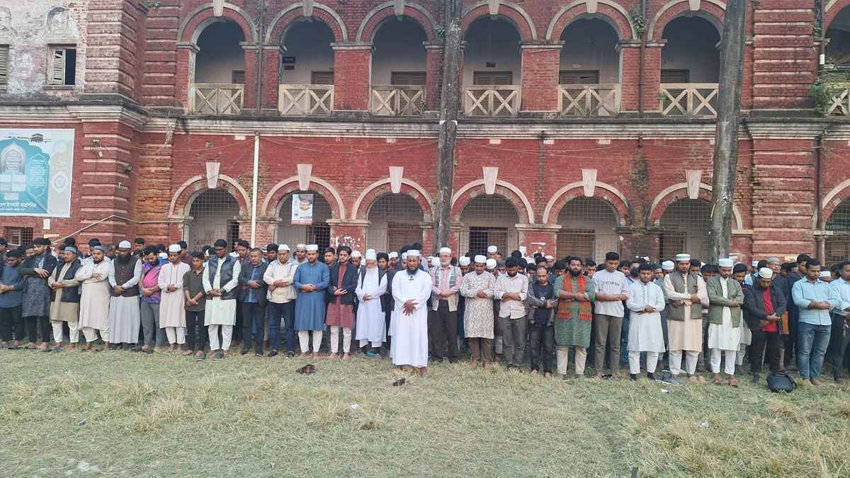 ওসমান হাদীর মৃত্যুতে ফেনীতে জামায়াতের দোয়া ও গায়েবানা জানাজা