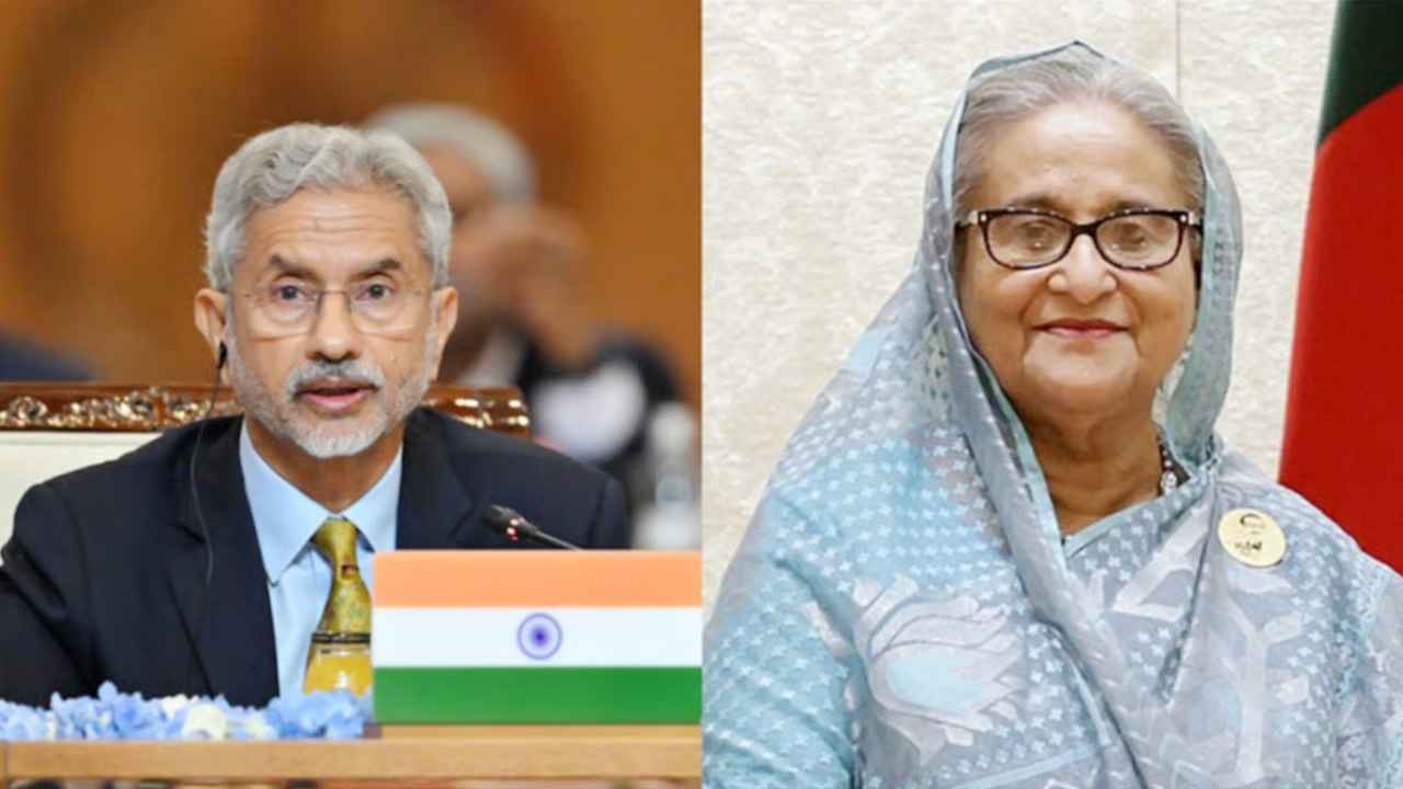 ভারতে হাসিনার অবস্থান নিয়ে মুখ খুললেন জয়শঙ্কর