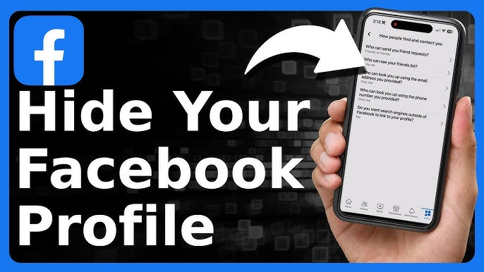 ফেসবুক অ্যাকাউন্ট লুকিয়ে রাখার উপায়।