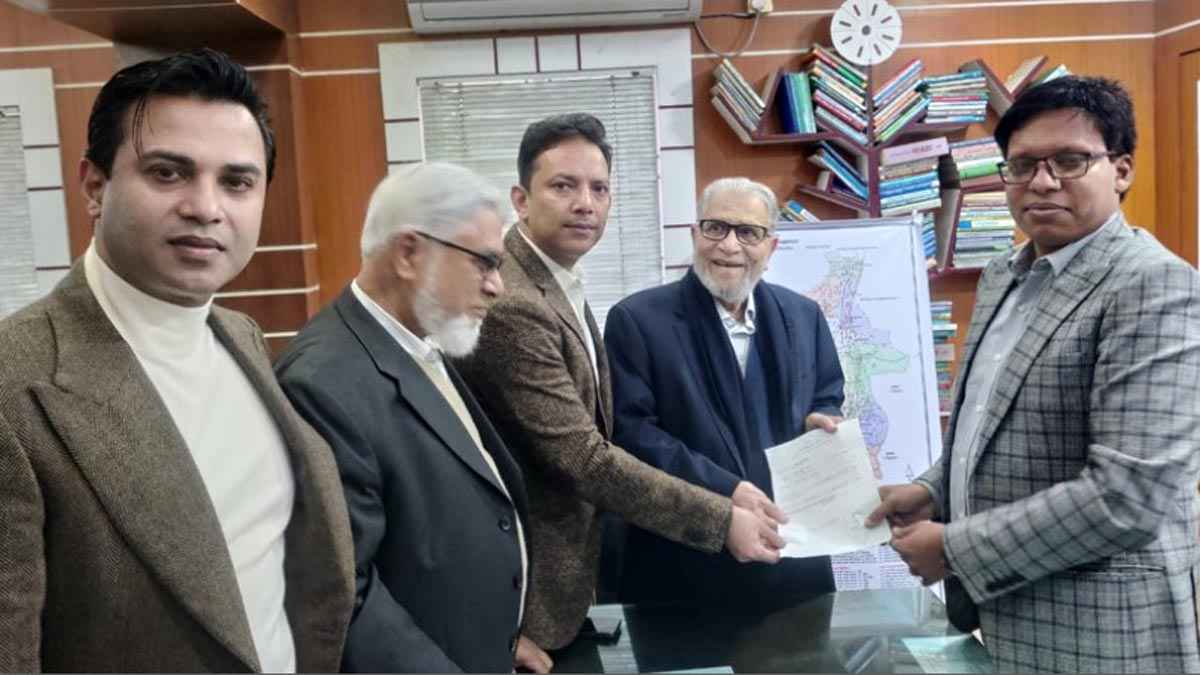 হবিগঞ্জ-৪ আসনে মনোনয়নপত্র জমা দিলেন সৈয়দ মোহাম্মদ ফয়সল