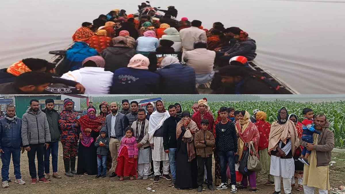 ঘন কুয়াশায় দিকভ্রান্ত বরযাত্রীর নৌকা, রাতভর আটকে থাকল মাঝনদীতে