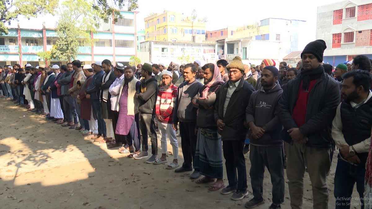 কুষ্টিয়ায় বেগম খালেদা জিয়ার গায়েবানা জানাজা অনুষ্ঠিত 