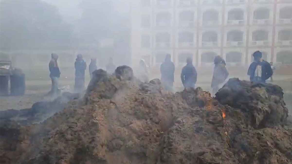 মাদারীপুরে চাঁদা না দেওয়ায় ঠিকাদারি মালামালে অগ্নিসংযোগ