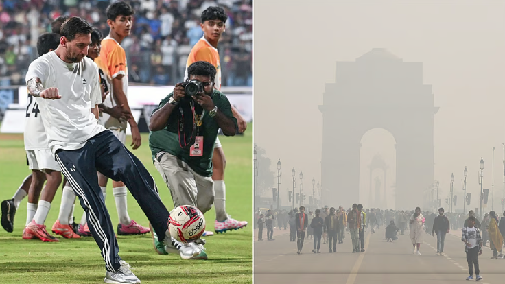 দিল্লিতে ২৫-৫০ টি সিগারেট খাওয়ার সমান ক্ষতি হবে মেসির ফুসফুসে!