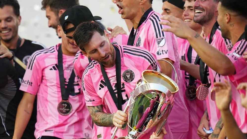 মেসির জাদুতে প্রথমবার এমএলএস শিরোপা জিতল মিয়ামি