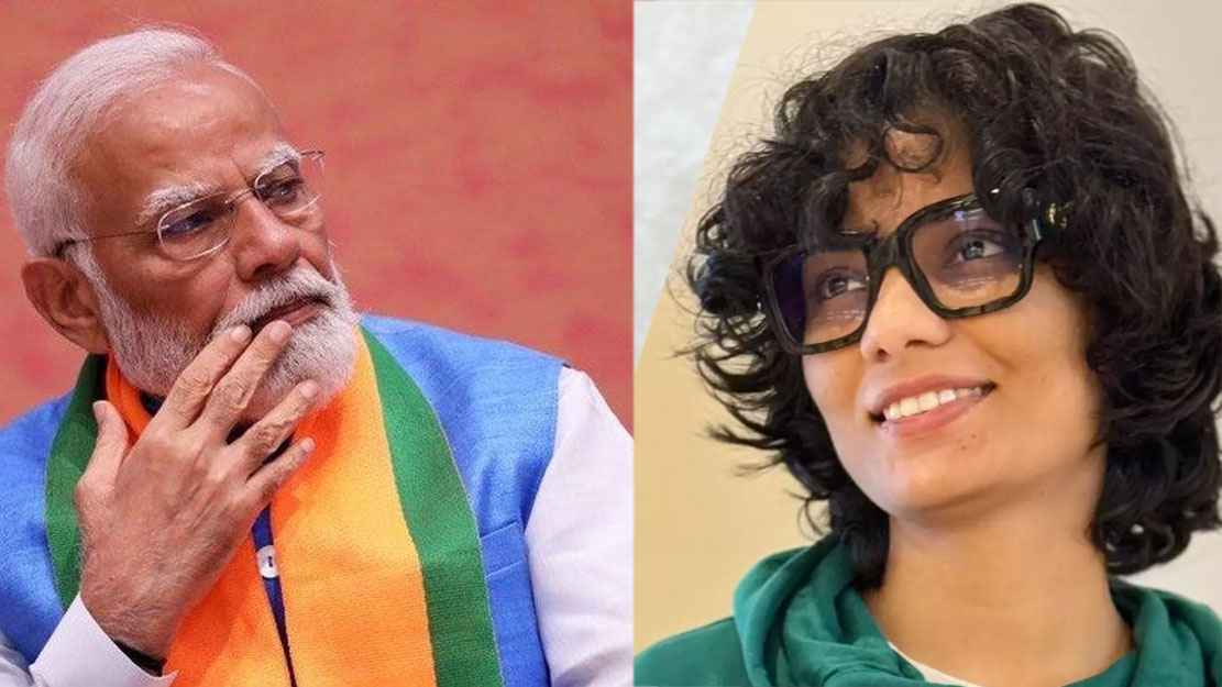 মোদিকে খোঁচা দিয়ে মামলা খেলেন গায়িকা