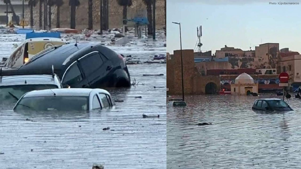 মাত্র এক ঘণ্টার বৃষ্টিতেই ডুবলো মরক্কো, নিহত ৩৭ (ভিডিও)