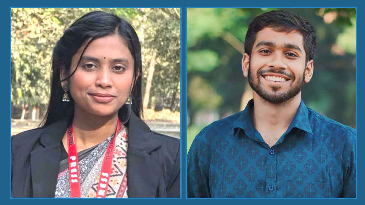 নজরুল বিশ্ববিদ্যালয় সাংবাদিক সমিতির নেতৃত্বে জান্নাতী-মুতাসিম