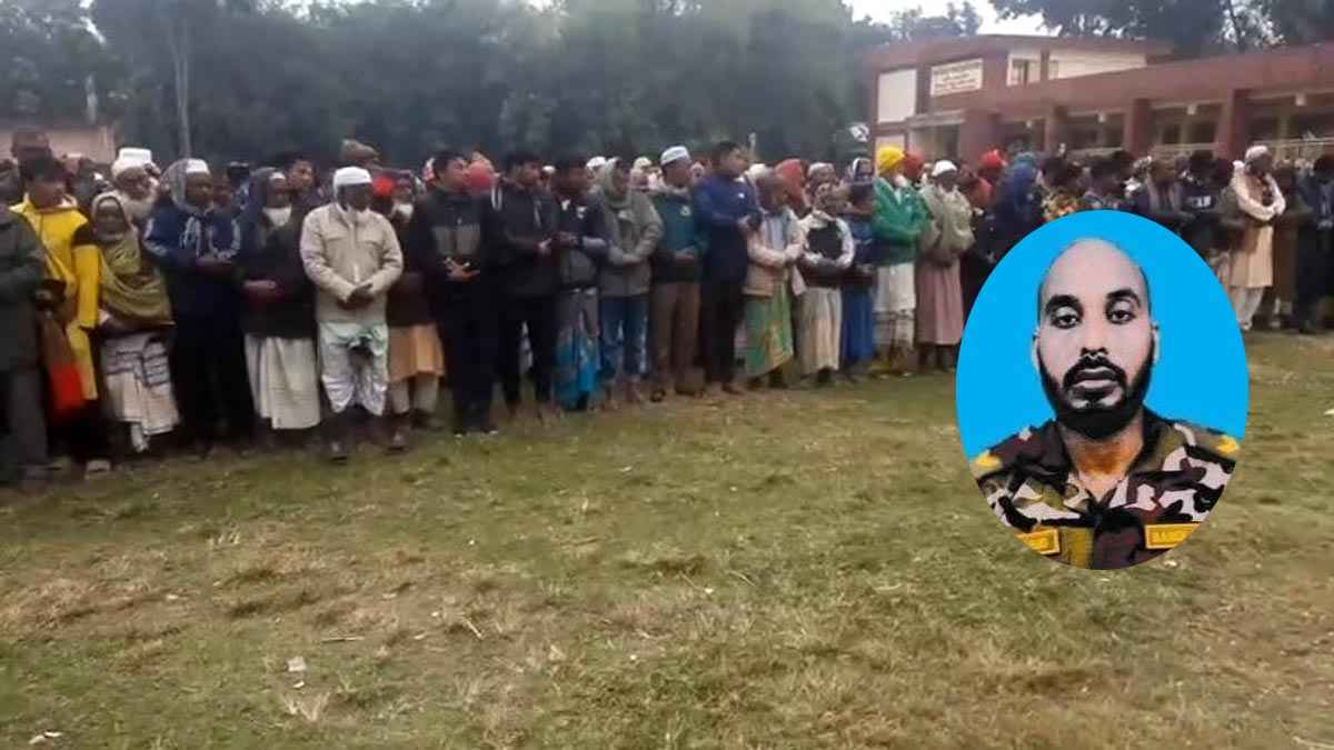 নিজ গ্রামে চিরনিদ্রায় শাহিত হলেন সুদানে নিহত মাসুদ রানা