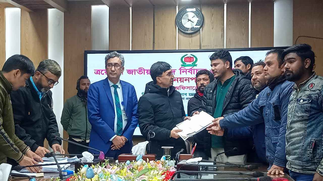 নীলফামারী-২ আসনের স্বতন্ত্র প্রার্থী ক্রীড়া সংগঠক মিনহাজুল 