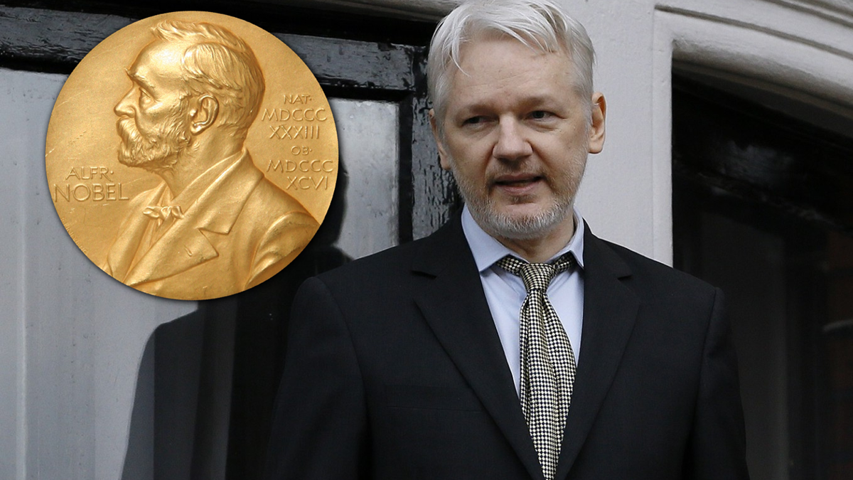 নোবেল ফাউন্ডেশনের বিরুদ্ধে মামলা করলেন অ্যাসাঞ্জ
