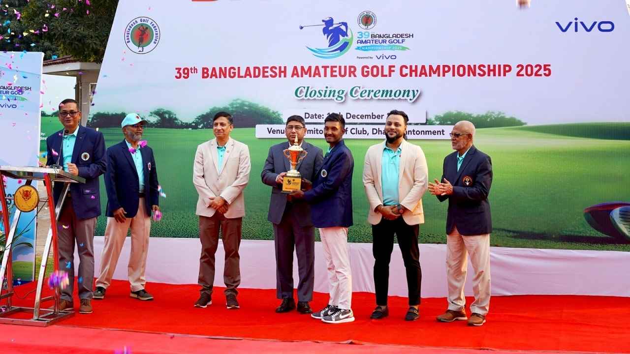 ভিভোর অংশীদারত্বে অ্যামেচার গলফে বাংলাদেশের জয়