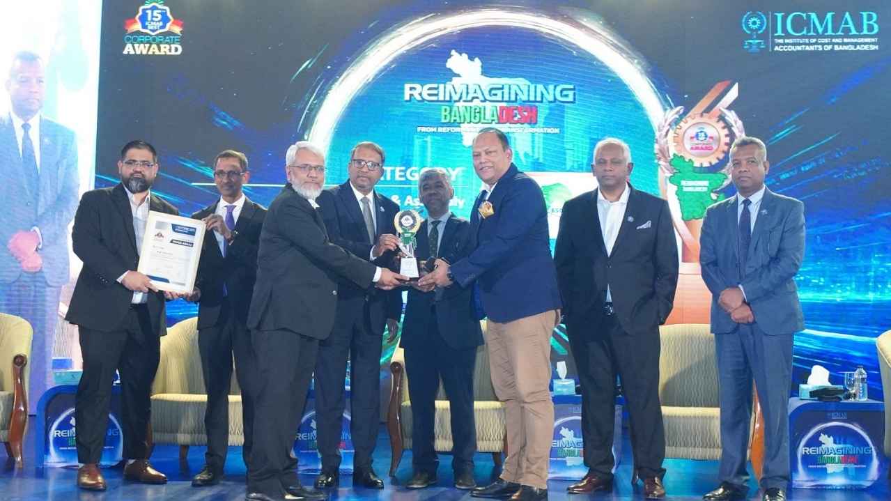 আইসিএমএবি বেস্ট করপোরেট অ্যাওয়ার্ডে পেল রবি