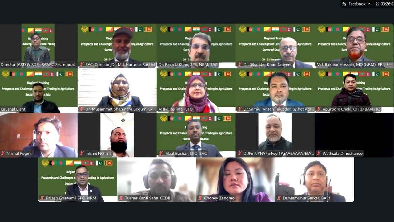 জলবায়ু সহনশীল কৃষি জোরদারে কার্বন ট্রেডিংয়ে গুরুত্ব দিচ্ছে স্যাক