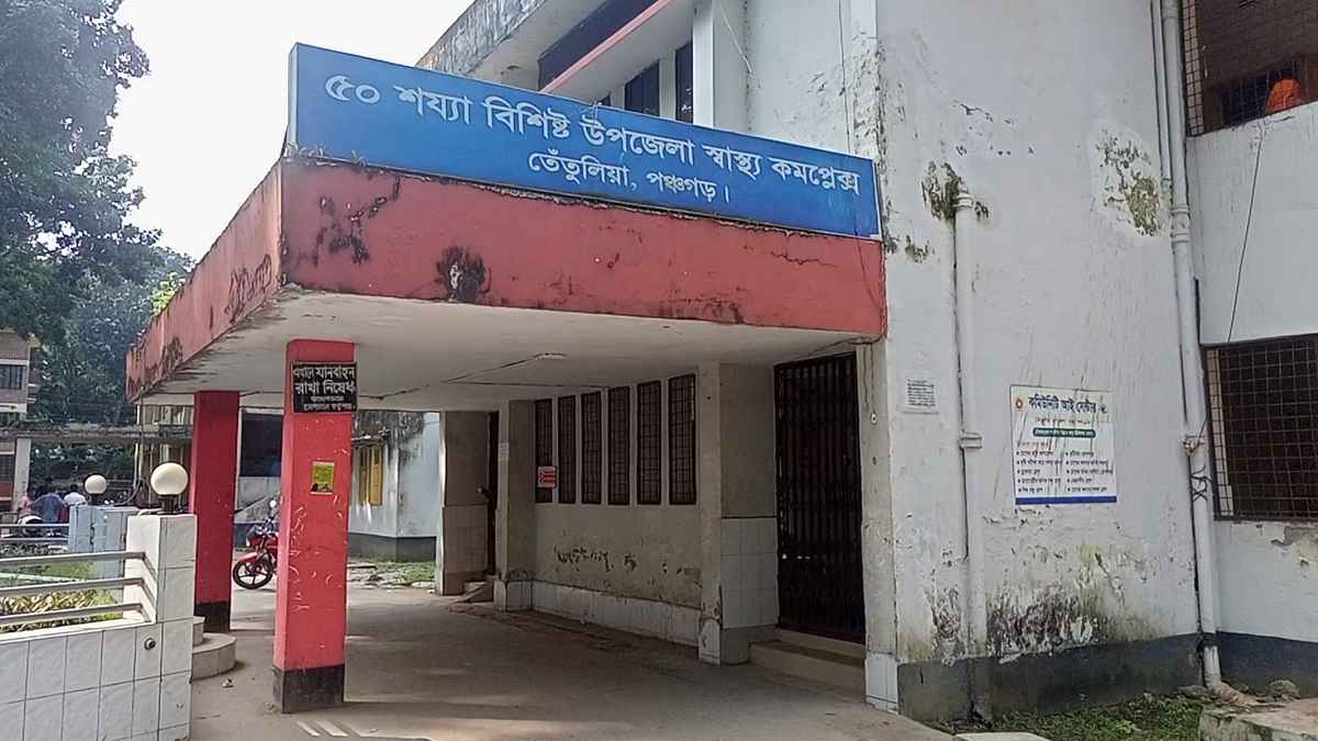 তেঁতুলিয়ায় ট্রাকের ধাক্কায় প্রাণ গেল শ্রমিকের