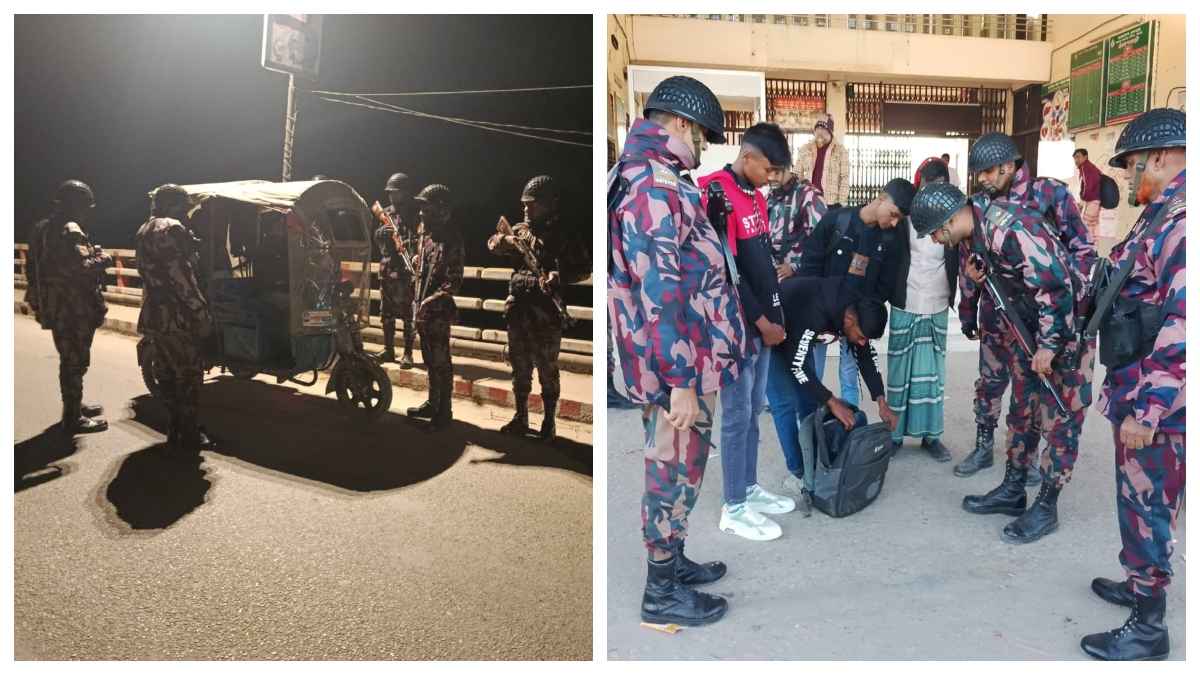 পঞ্চগড় সীমান্তে ১৮ বিজিবির বিশেষ টহল ও তল্লাশি জোরদার