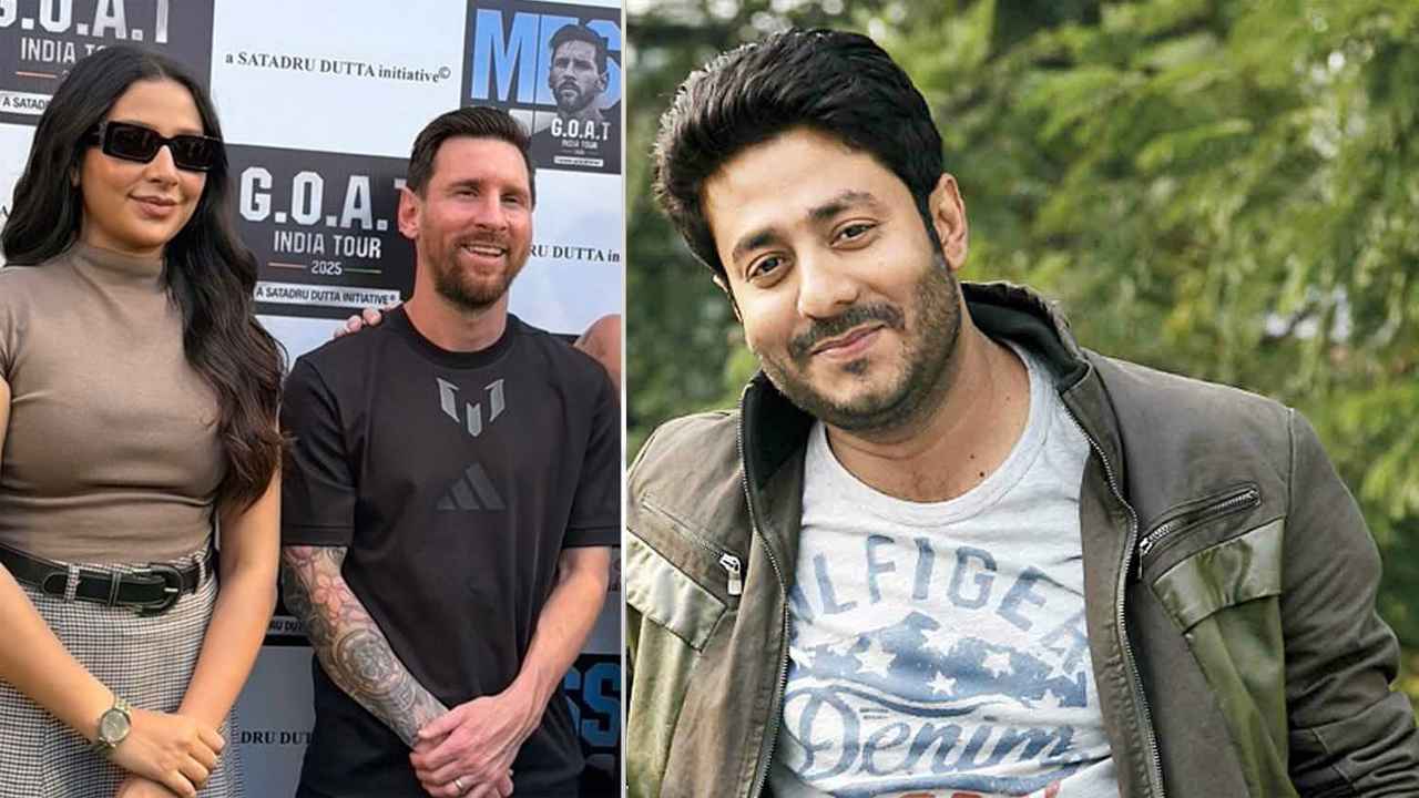 মেসির সঙ্গে ছবি পোস্ট করে তোপের মুখে শুভশ্রী, যা বললেন রাজ