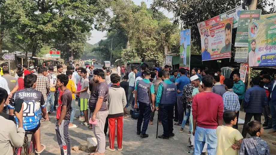 রাজশাহীতে ট্রাকের ধাক্কায় স্কুলছাত্র নিহত