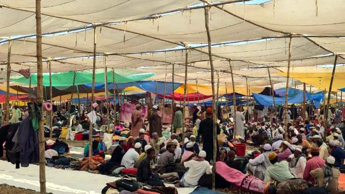 রংপুর বিভাগীয় ইজতেমায় ২ মুসল্লির মৃত্যু, ময়দানেই জানাজা