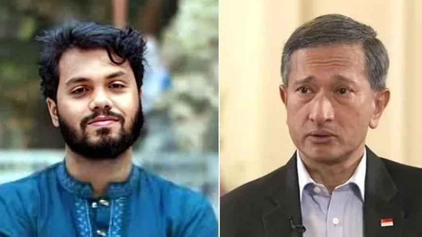 ওসমান হাদির মৃত্যুতে সিঙ্গাপুরের পররাষ্ট্রমন্ত্রী শোক প্রকাশ