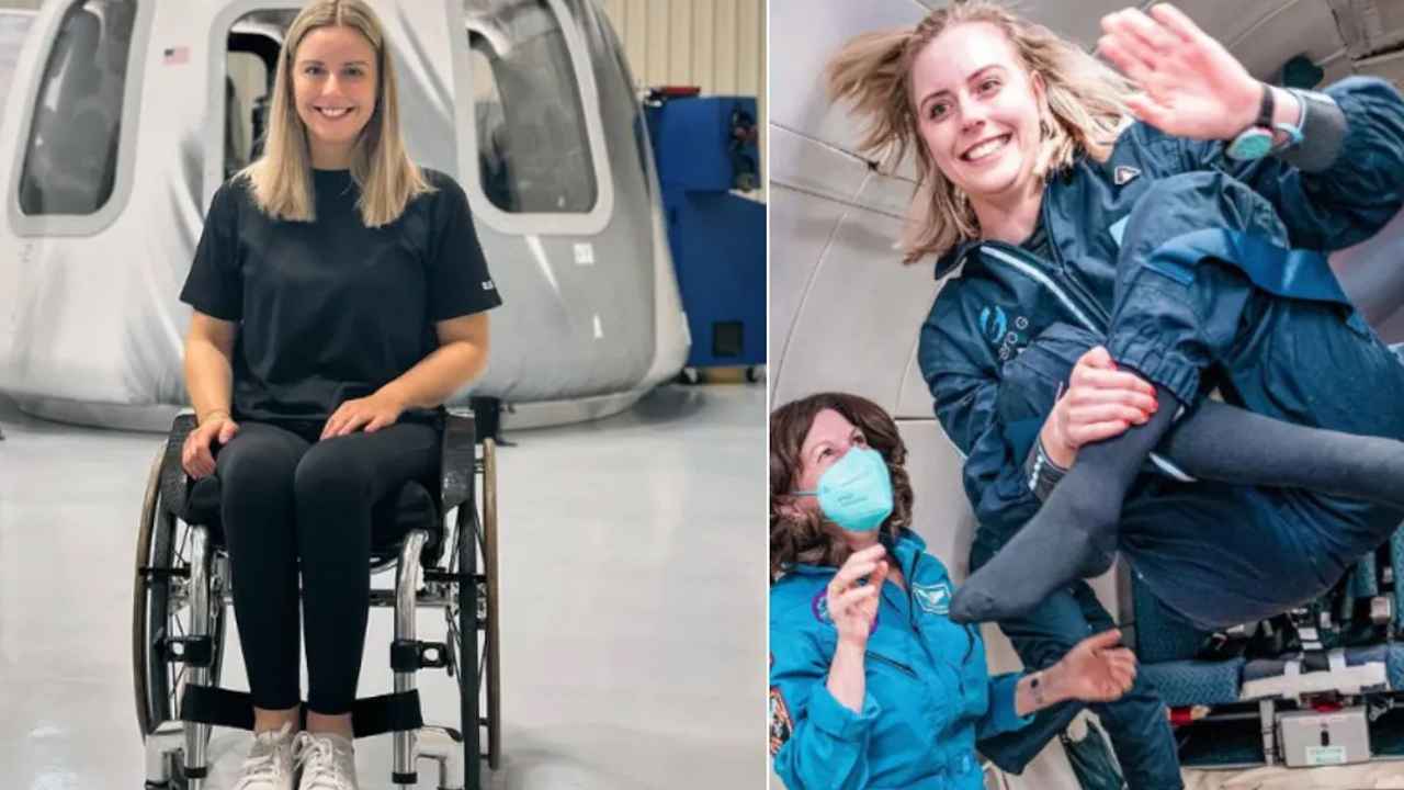 মহাকাশে যাচ্ছেন পঙ্গু নারী! 