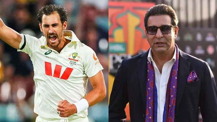 রেকর্ড ভাঙলেও ওয়াসিম আকরামকেই সেরা মনে করেন স্টার্ক