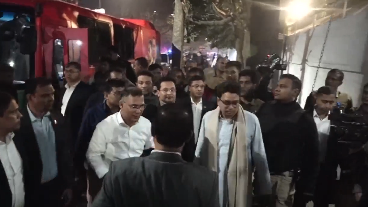 বাসায় ফিরলেন তারেক রহমান