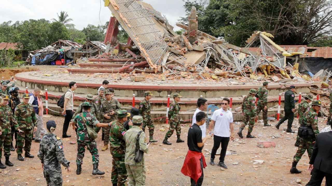 সংঘাত ছড়িয়ে পড়ছে থাইল্যান্ড-কম্বোডিয়া সীমান্তে, নিহত ৭