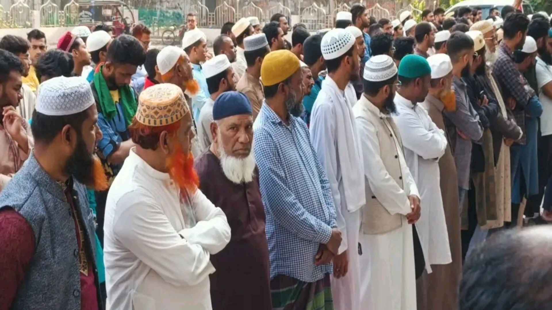 নিজ জেলা ঝালকাঠিতে হাদির গায়েবানা জানাজা